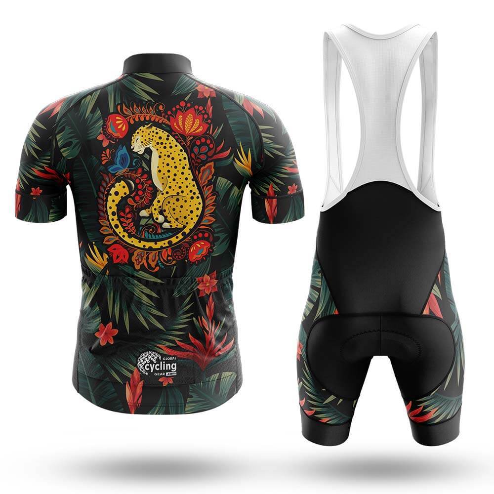 Floral Jaguar - Men's Cycling Kit
