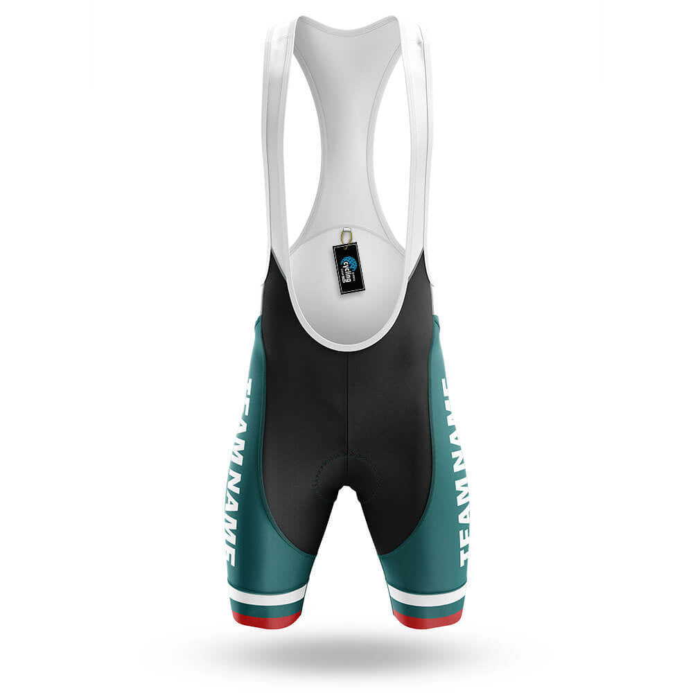 Custom Team Name M7 Green - Men's Cycling Kit